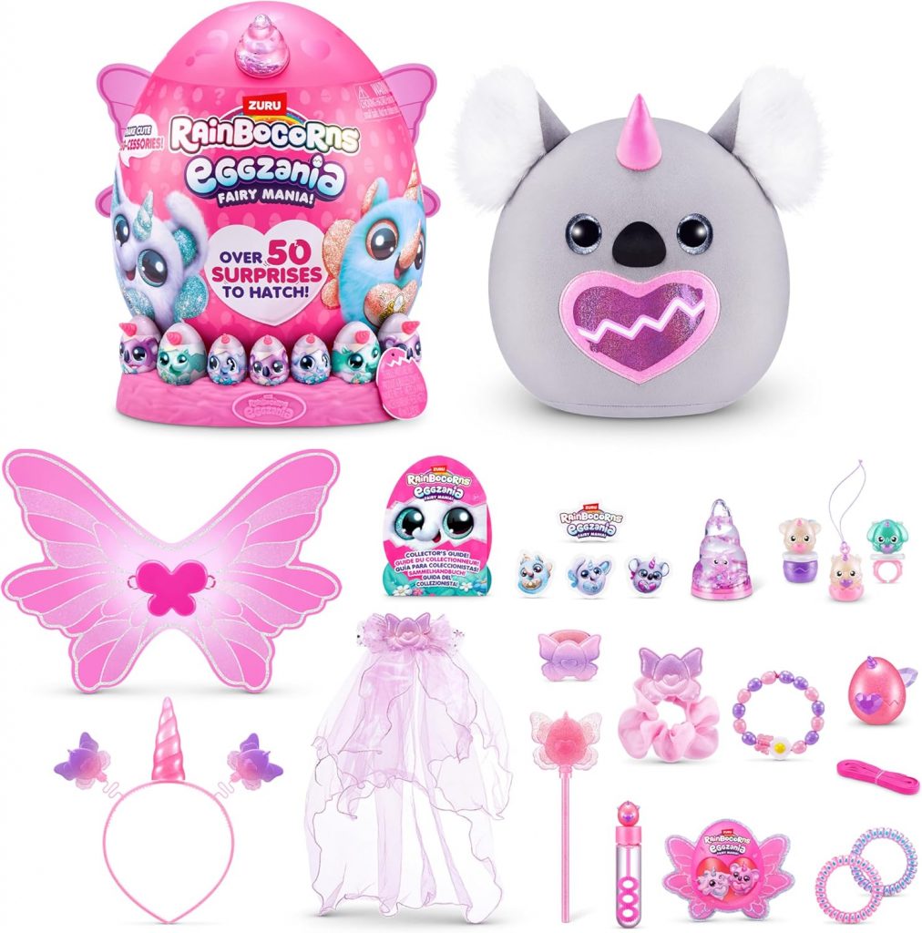 Rainbocorns Eggzania Oster-Überraschungsei Fairy Mania (Koala) von ZURU, 35 Überraschungen, Ostergeschenk Mädchen17,59€ statt 42,07€➡️ https://www.amazon.de/dp/B0CPNGX9LD/?tag=preisfehlerheute-21