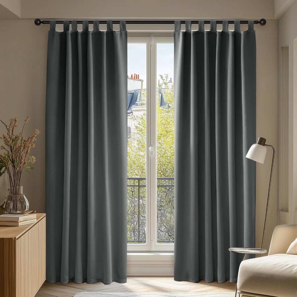 Deconovo Vorhänge mit Schlaufen Verdunklungsvorhänge 2er Set H175 x B140 cm Gardinen Blickdicht Wohnzimmer Curtains mit ösen Verdunkelung Dunkelgrau11,47€ statt 19,99€➡️ https://www.amazon.de/dp/B01FH07DVG/?tag=preisfehlerheute-21