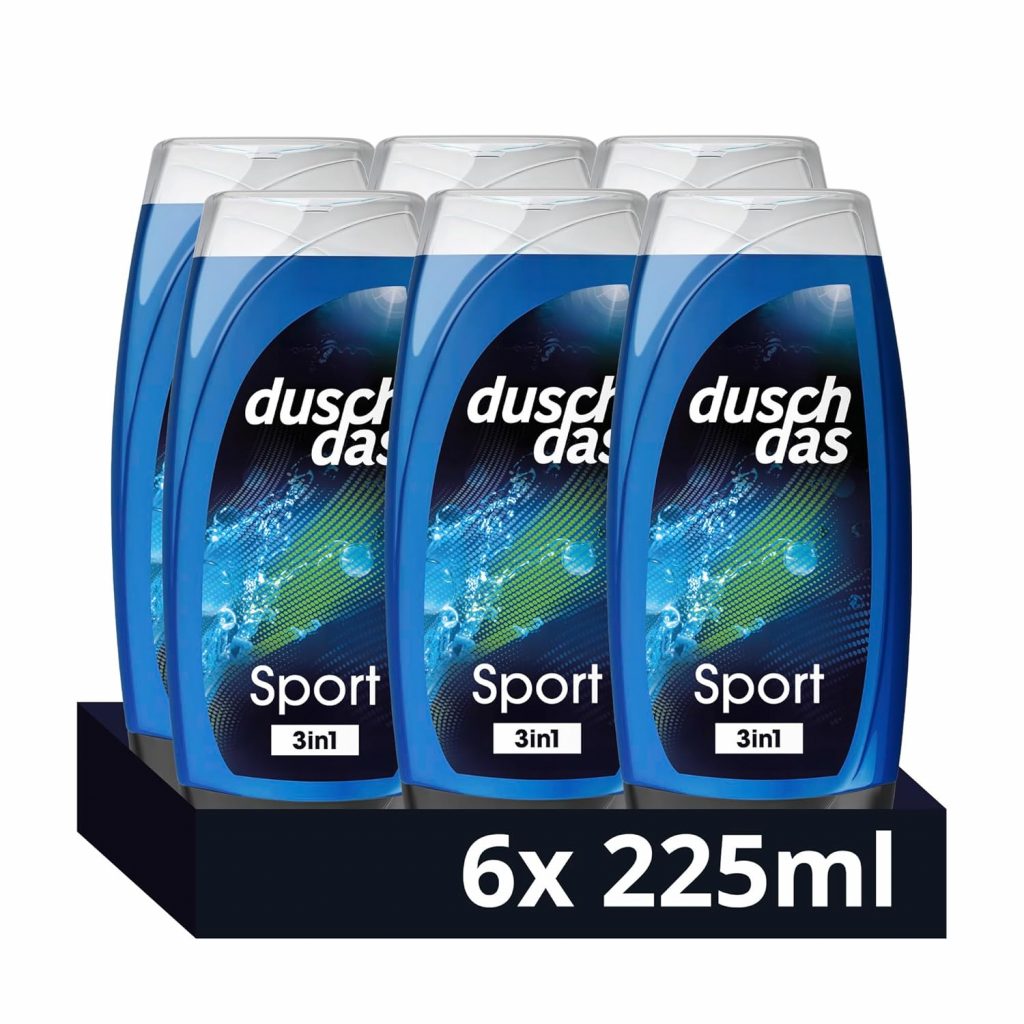 Duschdas 3-in-1 Duschgel & Shampoo Sport Duschbad mit Fresh-Energy-Duftformel sorgt f&uuml;r einen erfrischenden Start in den Tag 6x 225 ml5,13&euro; ➡️ https://www.amazon.de/dp/B0C1HJC7JP/?tag=preisfehlerheute-21