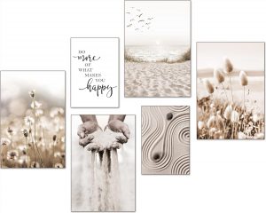 👑 artpin® Moderne Poster Set - Bilder Wohnzimmer Deko Schlafzimmer - Pampas Gras Strand Bilderwand ohne Rahmen (4x A4 | 2x A5) W99,49€ statt 22,86€ - 59,00 % 🔥🚚 Verkauft von artpin und Versand durch Amazon1,761 Bewertungen: 4.5 / 5.0 ⭐️⭐️⭐️⭐️⭐️🛒 zu Amazon https://www.amazon.de/dp/B08SLKPJL9/?th=1&%3Bpsc=1&%3Btag=preisfehlerheute-21&tag=preisfehlerheute-21