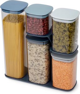 🤴 Joseph Joseph Editions Podium 5-teiliges Aufbewahrungsbeh&auml;lter-Set mit St&auml;nder &ndash; Himmel 5-piece, Blau38,99&euro; statt 59,99&euro; - 36,00 % 🔥🚚 Verkauft von Flip and More by Daniel Nesemann und Versand durch Amazon843 Bewertungen: 4.7 / 5.0 ⭐️⭐️⭐️⭐️⭐️🛒 zu Amazon https://www.amazon.de/dp/B07THQZ777/?tag=preisfehlerheute-21