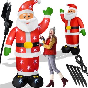 🤴 KESSER&reg; Aufblasbarer Weihnachtsmann XXL 250cm LED beleuchtet inkl. Befestigungsmaterial Weihnachtsdekoration Weihnachtsdeko Figur, ger&auml;uscharmes Gebl&auml;se, Nikolaus Santa witterungsbest&auml;ndig IP4434,79&euro; statt 54,80&euro; - 37,00 % 🔥🚚 Verkauft und Versand durch WMK Trading GmbH631 Bewertungen: 4.2 / 5.0 ⭐️⭐️⭐️⭐️🛒 zu Amazon https://www.amazon.de/dp/B07ZPD4KWF/?tag=preisfehlerheute-21