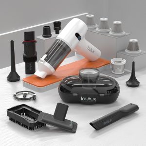 lautux Turbotastic Pro 2 Handstaubsauger &ndash; 120W, 18.000Pa, bis 60 Min Laufzeit, HEPA-Filter, LED-Display, 4-in-1 D&uuml;sen (Auto, Tierhaare, Polster, Aufpumpen, Vakuumieren) (Perlwei&szlig;, Premium Set)84,99&euro; statt 149,90&euro;➡️ https://www.amazon.de/dp/B0FQWFCYZN/?tag=preisfehlerheute-21