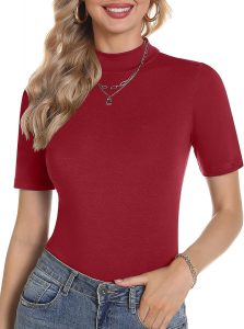 👑 Totatuit Damen T-Shirt Stehkragen Shirt Rollkragen Kurzarm Top Basic Baumwolle Oberteile f&uuml;r Fr&uuml;hling und Sommer12,74&euro; statt 13,53&euro; - 6,00 % 🔥🚚 Verkauft von GRJ-EU und Versand durch Amazon439 Bewertungen: 4.3 / 5.0 ⭐️⭐️⭐️⭐️🛒 zu Amazon https://www.amazon.de/dp/B0CXM6586N/?tag=preisfehlerheute-21