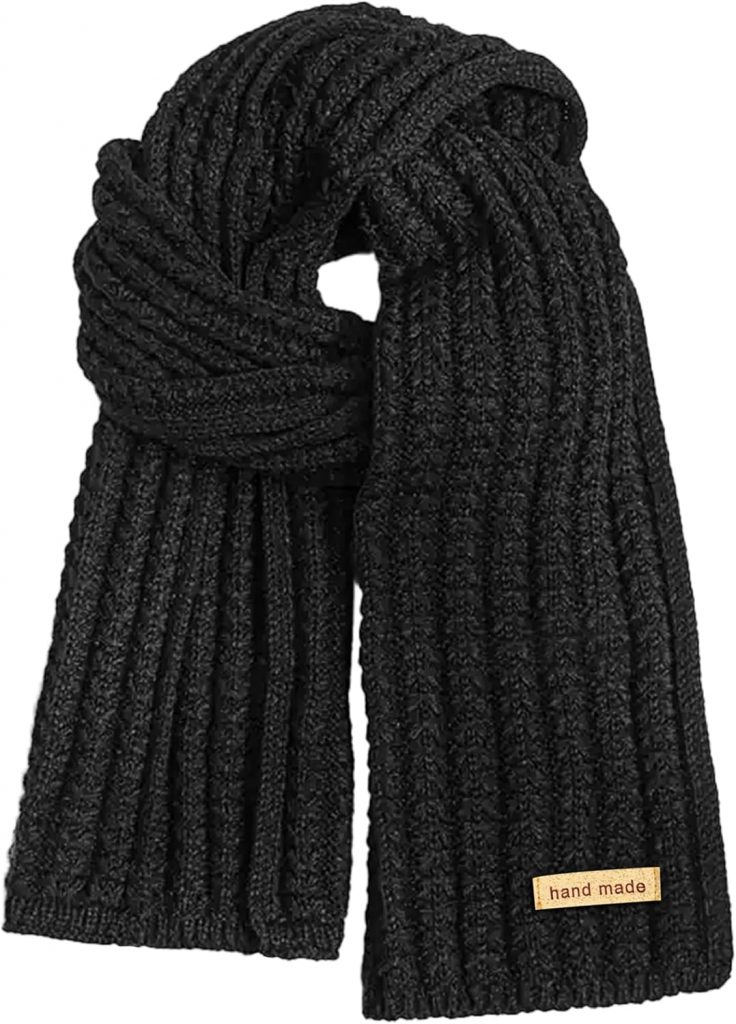 FORVEVO Schal Herren Damen Winter,Warm Strickschal,Weich Winterschal Unisex,Tägliche Aktivitäten,Outdoors,Laufen,Gehen（Schwarz）1,99€ ➡️ https://www.amazon.de/dp/B0D962J778/?tag=preisfehlerheute-21