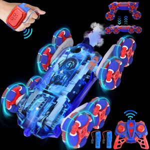 Nauotk Ferngesteuertes Auto ab 6 7 8 9 10 11 12 Jahre, 8WD RC Stunt Drift Car mit Gestensensor, mit Licht und Sprühnebel, 2,4 GHz 2 Akku Spielzeug, für Kinder Junge Mädchen-Rotes (Rote Spinne)9,99€ statt 19,99€➡️ https://www.amazon.de/dp/B0D78RPBJV/?tag=preisfehlerheute-21