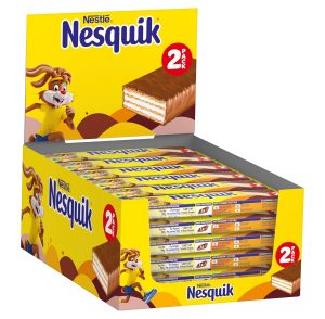 Nestl&eacute; NESQUIK Knusperwaffel, Leckerer Riegel aus Waffel mit Milchschokolade, 30er Pack (&agrave; 2 x 13g)12.74&euro; statt 32.70&euro;🏷️ Coupon anwenden➡️ https://www.amazon.de/dp/B0DYDHD76F/?tag=preisfehlerheute-21