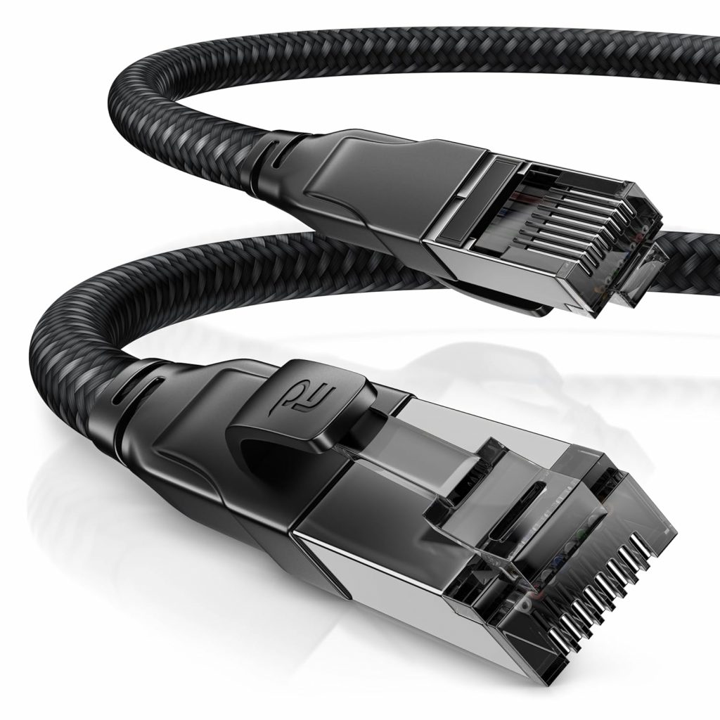 🤴 CSL CAT8.1 Netzwerkkabel 40 Gbits – 2m – Baumwollmantel – Black Series – LAN Kabel Patchkabel RJ45 – CAT8 Gigabit Ethernet Cable – 40000 Mbits – S/FTP PIMF Schirmung – kompatibel zu CAT6 CAT78,21€ statt 10,99€ – 26,0 🔥🚚 Verkauft von CSL-Computer und Versand durch Amazon4,767 Bewertungen: 4.7 / 5.0 ⭐️⭐️⭐️⭐️⭐️🛒 zu Amazon https://www.amazon.de/dp/B0922VLDHT/?th=1&tag=preisfehlerheute-21#038;psc=1&tag=preisfehlerheute-21