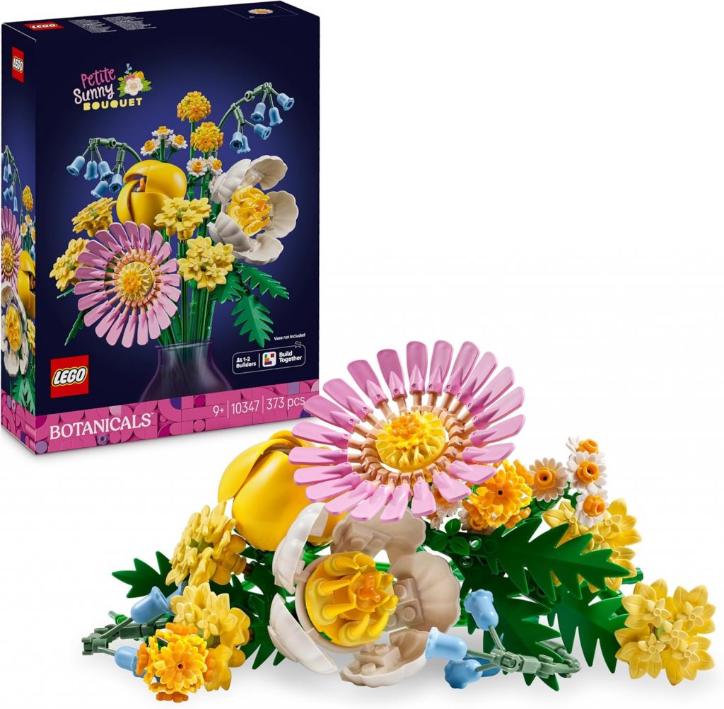 🤴 LEGO Botanicals Petite Sunny Bouquet - Faux Flowers Building Set - incl. Artificial Bluebells, Daisies, Tulips & More - Nature Toy for 9+ Year Old Girls & Teens - Birthday Gift Idea - 1034718,73€ statt 29,99€ - 38,00 % 🔥🚚 Verkauft durch Amazon und Versand durch Amazon3,604 Bewertungen: 4.8 / 5.0 ⭐️⭐️⭐️⭐️⭐️🛒 zu Amazon https://www.amazon.de/dp/B01N5B2ILL/?amp%3Btag=preisfehlerheute-21&%3Bamp%3Bth=1&%3Bamp%3Bpsc=1&tag=preisfehlerheute-21