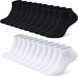 FALARY Sneaker Socken Herren 43-46 Wei&szlig; Sneaker Socken Herren Damen Sportsocken 10Paar Atmungsaktives Laufsocken Baumwollsocken Kurze Halbsocken 43-46 Schwarz Wei&szlig;14,99&euro; statt 29,99&euro;➡️ https://www.amazon.de/dp/B087CRPBM4/?tag=preisfehlerheute-21