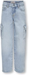 ONLY Damen Kogharmony Wide Cargo Carrot Azg Noos, Light Blue Denim, 152 EU15,12&euro; statt 34,99&euro;➡️ https://www.amazon.de/dp/B0DN3PFL63/?tag=preisfehlerheute-21