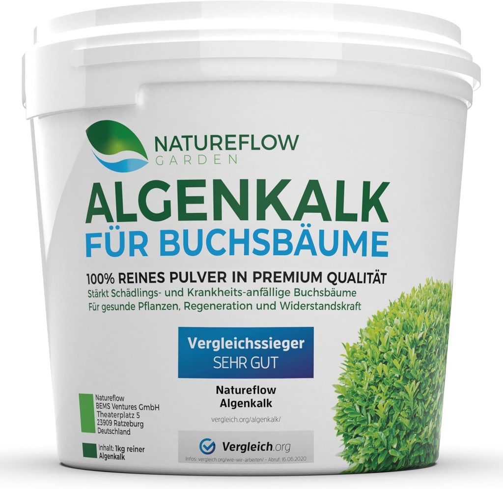 🤴 TESTSIEGER Bio Algenkalk für Buchsbäume – Widerstandskraft und Regeneration für anfällige Buchsbäume (Buchsbaumzünsler) – Premium Buchsbaum Dünger und Spritzmittel – Buchsbaumdünger 1kg17,95€ statt 24,95€ – 29,0 🔥🚚 Verkauft von Natureflow und Versand durch Amazon1,941 Bewertungen: 4.5 / 5.0 ⭐️⭐️⭐️⭐️⭐️🛒 zu Amazon https://www.amazon.de/dp/B0CYH8GRSL/?th=1&tag=preisfehlerheute-21#038;psc=1&tag=preisfehlerheute-21