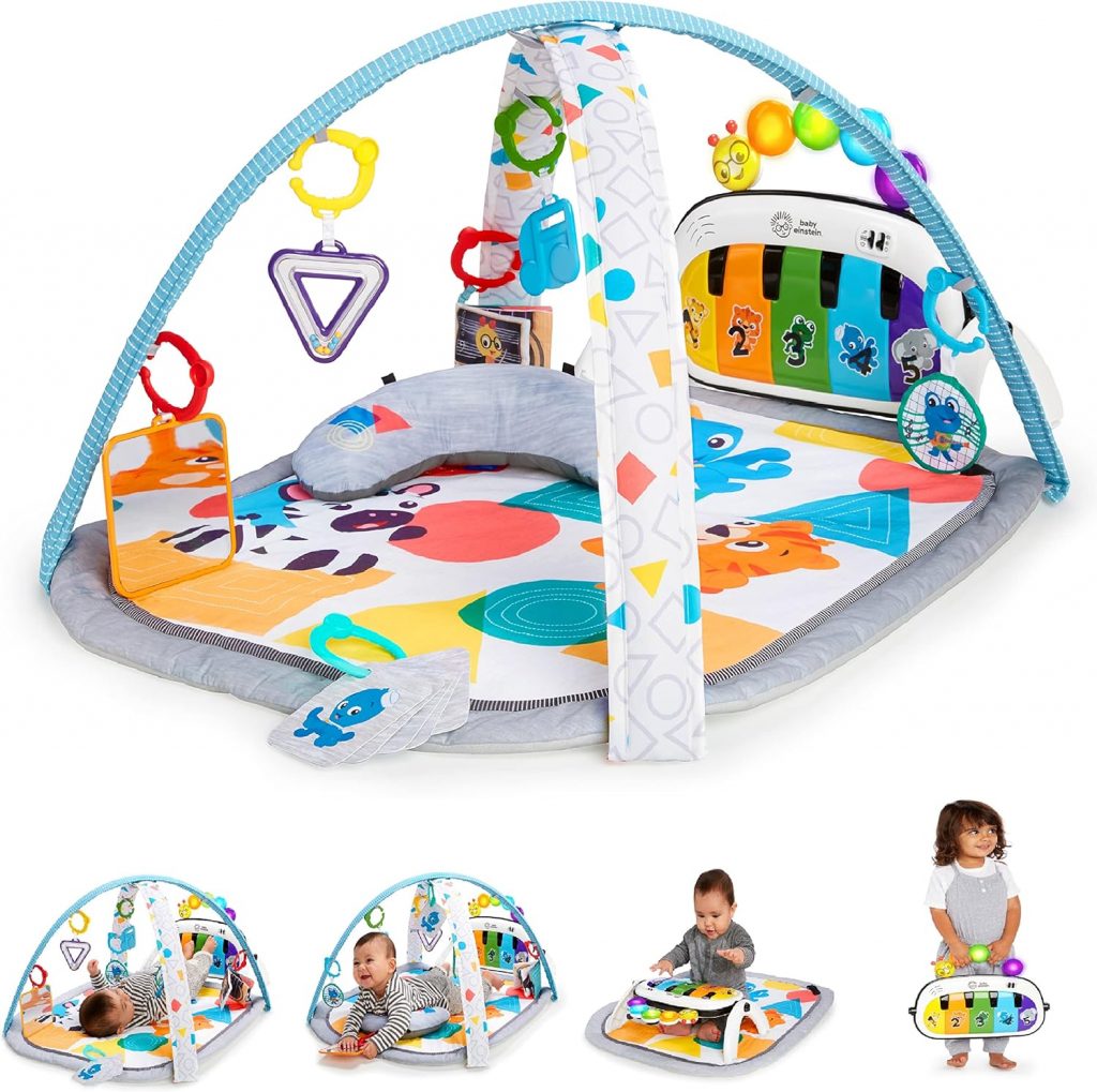 🤴 Baby Einstein, 4 in 1 Kickin' Tunes Spieldecke mit 70+ Geräuschen, 25+ Minuten Musik, Erlebnisdecke mit Klavier und Lichtern, Spielmatte mit Spielbogen abnehmbarem Babyspielzeug, ab der Geburt36,99€ statt 59,99€ – 39,0 🔥🚚 Verkauft durch Amazon und Versand durch Amazon26,543 Bewertungen: 4.5 / 5.0 ⭐️⭐️⭐️⭐️⭐️🛒 zu Amazon https://www.amazon.de/dp/B07MPCCDM7/?th=1&tag=preisfehlerheute-21#038;psc=1&tag=preisfehlerheute-21