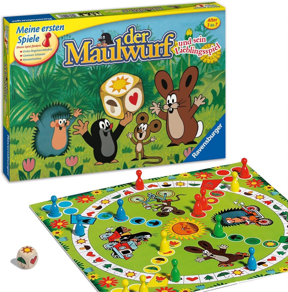 🤴 Ravensburger Kinderspiele 21570 – Der Maulwurf und Sein Lieblingsspiel – Spieleklassiker für Kinder, Kinderspiel ab 3 Jahren, für 2-4 Spieler – Geburtstagsgeschenke