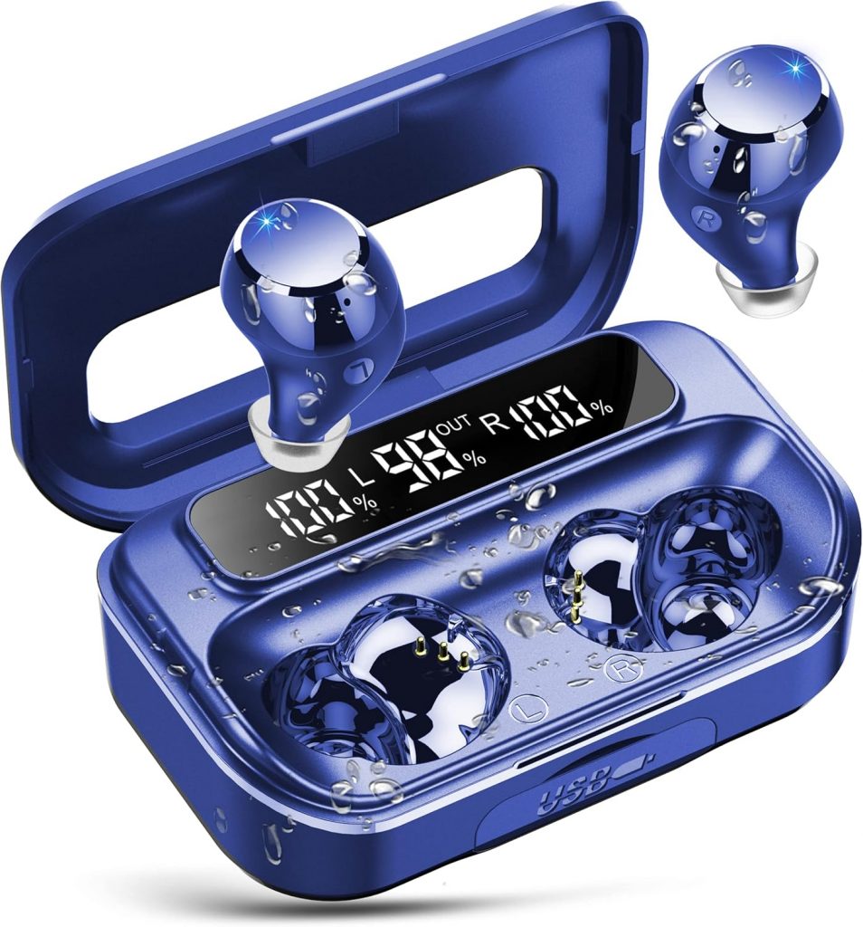👑 Bluetooth Kopfhörer,Kopfhörer Kabellos Bluetooth 5.3 In Ear Kopfhörer mit 4 ENC Noise Cancelling Mic,2026 Kabellose Kopfhörer 128Std Spielzeit LED-Anzeige, IP7 wasserdichte Ohrhörer Touch Control9,99€ statt 129,99€ - 93,00 % 🔥🚚 Verkauft von Lekaby-DE und Versand durch Amazon29 Bewertungen: 4.9 / 5.0 ⭐️⭐️⭐️⭐️⭐️🛒 zu Amazon https://www.amazon.de/dp/B0FSRP2RLP/?amp%3Btag=preisfehlerheute-21&tag=preisfehlerheute-21
