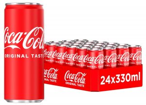 Coca-Cola Classic - prickelndes Erfrischungsgetr&auml;nk mit unverwechselbarem Coke-Geschmack - koffeinhaltiger Softdrink in Einweg Dosen (24 x 330 ml)10.66&euro; 🏷️ Coupon anwenden➡️ https://www.amazon.de/dp/B01CFWDNF4/?tag=preisfehlerheute-21