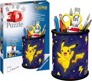 🤴 Ravensburger 3D Puzzle 11257 - Utensilo Pok&eacute;mon Pikachu - 54 Teile - Stiftehalter f&uuml;r Pok&eacute;mon Fans ab 6 Jahren, Schreibtisch-Organizer f&uuml;r Kinder, Geburtstagsgeschenke7,99&euro; statt 14,99&euro; - 47,00 % 🔥🚚 Verkauft durch Amazon und Versand durch Amazon5,878 Bewertungen: 4.7 / 5.0 ⭐️⭐️⭐️⭐️⭐️🛒 zu Amazon https://www.amazon.de/dp/B08L49VXM3/?tag=preisfehlerheute-21
