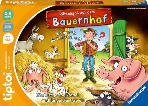 🤴 Ravensburger tiptoi Spiel 00125 R&auml;tselspa&szlig; auf dem Bauernhof - Lernspiel ab 3 Jahren, lehrreiches Logikspiel f&uuml;r Jungen und M&auml;dchen, f&uuml;r 1-4 Spieler14,99&euro; statt 19,98&euro; - 26,00 % 🔥🚚 Verkauft durch Amazon und Versand durch Amazon272 Bewertungen: 4.7 / 5.0 ⭐️⭐️⭐️⭐️⭐️🛒 zu Amazon https://www.amazon.de/dp/B09T6DZQ81/?tag=preisfehlerheute-21