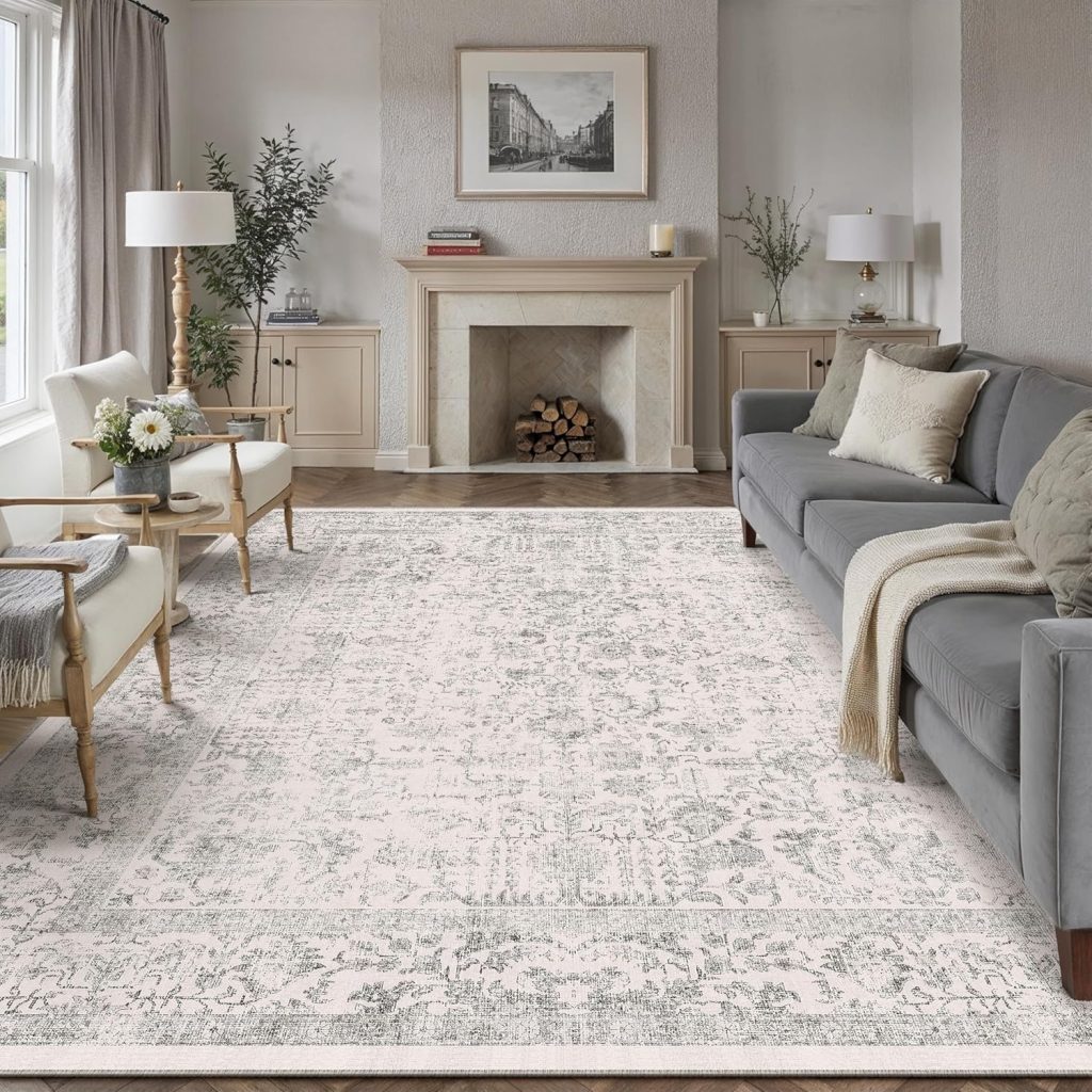 🤴 HUGEAR Vintage Grau Waschbarer Teppich Wohnzimmer 240x300cm Retro Rugs for Living Room Weich rutschfest Groß Tepich Kurzflor Schlafzimmer Carpet Living Room Bedroom Esszimmer Teppiche Büro97,99€ statt 139,99€ – 31,0 🔥🚚 Verkauft von RONGBEN und Versand durch Amazon1,652 Bewertungen: 4.5 / 5.0 ⭐️⭐️⭐️⭐️⭐️🛒 zu Amazon https://www.amazon.de/dp/B0DB888XL8/?tag=preisfehlerheute-21