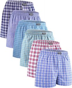 YESWEL Boxershorts Herren 6er Pack, 100% Baumwolle American Unterhosen, Atmungsaktive Unterw&auml;sche, Weit Retroshorts M&auml;nner (Mehrfarbig 01, XXL)14,99&euro; statt 24,99&euro;➡️ https://www.amazon.de/dp/B0D76H862N/?tag=preisfehlerheute-21