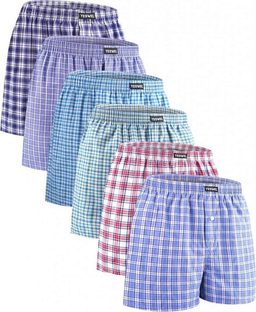 YESWEL Boxershorts Herren 6er Pack, 10 Baumwolle American Unterhosen, Atmungsaktive Unterwäsche, Weit Retroshorts Männer (Mehrfarbig 01, XXL)14,99€ statt 24,99€➡️ https://www.amazon.de/dp/B0D76H862N/?tag=preisfehlerheute-21