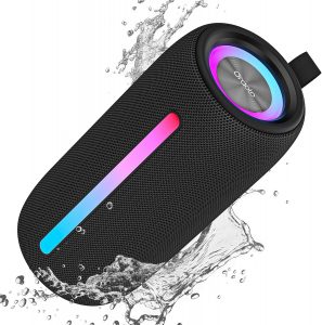 oraolo Bluetooth Lautsprecher, Speaker mit RGB Lichtshow, Musikbox Wasserdicht IPX6, 10 Stunden Akkulaufzeit Tragbarer Bluetooth Lautsprecher f&uuml;r Zuhause, Radfahren, Party28,99&euro; statt 139,99&euro;➡️ https://www.amazon.de/dp/B0GST9L7QP/?tag=preisfehlerheute-21
