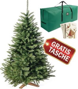 🤴 Wolkenland K&uuml;nstlicher Weihnachtsbaum 180cm, in Premium Qualit&auml;t - Mit Aufbewahrungstasche und Holzst&auml;nder &ndash; Naturgetreu und mit dicht best&uuml;ckten Zweigen &ndash; K&uuml;nstliche Weihnachtsb&auml;ume99,99&euro; statt 149,99&euro; - 34,00 % 🔥🚚 Verkauft und Versand durch B&auml;umer online GmbH769 Bewertungen: 4.5 / 5.0 ⭐️⭐️⭐️⭐️⭐️🛒 zu Amazon https://www.amazon.de/dp/B0BJDPC5Y7/?tag=preisfehlerheute-21