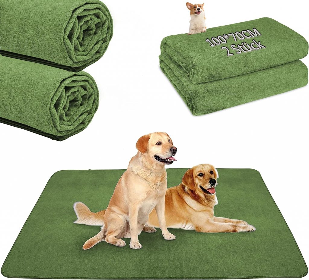 🤴 2er Welpenunterlage Waschbar Puppy Training Pads, 100 x 70cm Schnell Absorbierend Haustier Hygieneunterlage, Wiederverwendbar Trainingsunterlagen für Welpen, Alte, oder inkontinente Hunde21,98€ statt 29,95€ - 27,00 % 🔥🚚 Verkauft von PICK FOR LIFE und Versand durch Amazon456 Bewertungen: 4.3 / 5.0 ⭐️⭐️⭐️⭐️🛒 zu Amazon https://www.amazon.de/dp/B09JGDZDR8/?amp%3Btag=preisfehlerheute-21&%3Bamp%3Bth=1&%3Bamp%3Bpsc=1&tag=preisfehlerheute-21