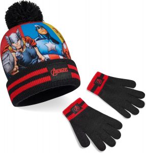Marvel M&uuml;tze Jungen Winter Set, warm und bequem - Geschenke f&uuml;r Jungs(Schwarze Avengers 2 St&uuml;ck)3.51&euro; ➡️ https://www.amazon.de/dp/B0C348V92K/?tag=preisfehlerheute-21