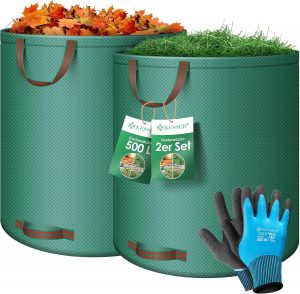 👑 KESSER® Gartensack 2x 500L Set Laubsack Gartenabfallsack inkl. Handschuhe - Selbststehend 4 Griffe Stabil Robust & Faltbar - Laubsäcke Rasenschnitt Gartensäcke für Gartenabfälle Grünschnitt Grün14,80€ statt 19,80€ - 26,00 % 🔥🚚 Verkauft und Versand durch WMK Trading GmbH120 Bewertungen: 4.1 / 5.0 ⭐️⭐️⭐️⭐️🛒 zu Amazon https://www.amazon.de/dp/B0C816Y7HS/?tag=preisfehlerheute-21