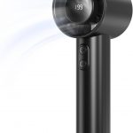 LUXVANO Handventilator - Tragbarer Mini Ventilator mit 1–199 Stufen, LED-Display, bis zu 13 Stunden Laufzeit, Kleiner USB Ventilator mit Akku für Büro, Reisen, Outdoor, Schminken, Schwarz9.99€ statt 19.99€🏷️ Coupon anwenden➡️ https://www.amazon.de/dp/B0GCF47W6K/?tag=preisfehlerheute-21