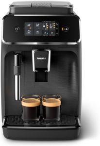 🤴 Philips 2200 Series Kaffeevollautomat - 2 Kaffeespezialitäten, Touch-Display, klassischer Milchaufschäumer, Keramikmahlwerk, Mattschwarz (EP2220/10)245,00€ statt 359,99€ - 32,00 % 🔥🚚 Verkauft durch Amazon und Versand durch Amazon26,799 Bewertungen: 4.3 / 5.0 ⭐️⭐️⭐️⭐️🛒 zu Amazon