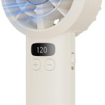 LUXVANO Handventilator - Tragbarer Ventilator mit 120 Stufen, LED-Display, Sicherheitsverriegelung, 3000mAh, USB Mini Ventilator mit Akkur für Reisen, Büro, Zuhause,Schminken, Beige9.59€ statt 39.99€🏷️ Coupon anwenden➡️ https://www.amazon.de/dp/B0GCF58VZB/?tag=preisfehlerheute-21