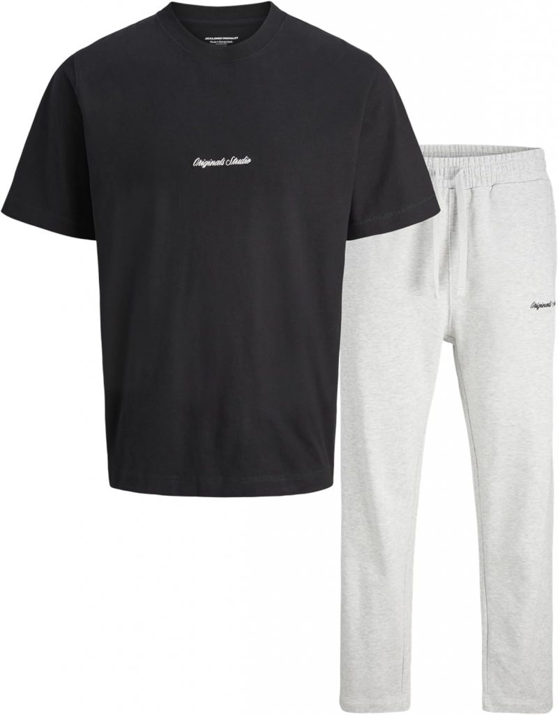 JACK & JONES Jornorrebro Emb Tee Set Pack Mp