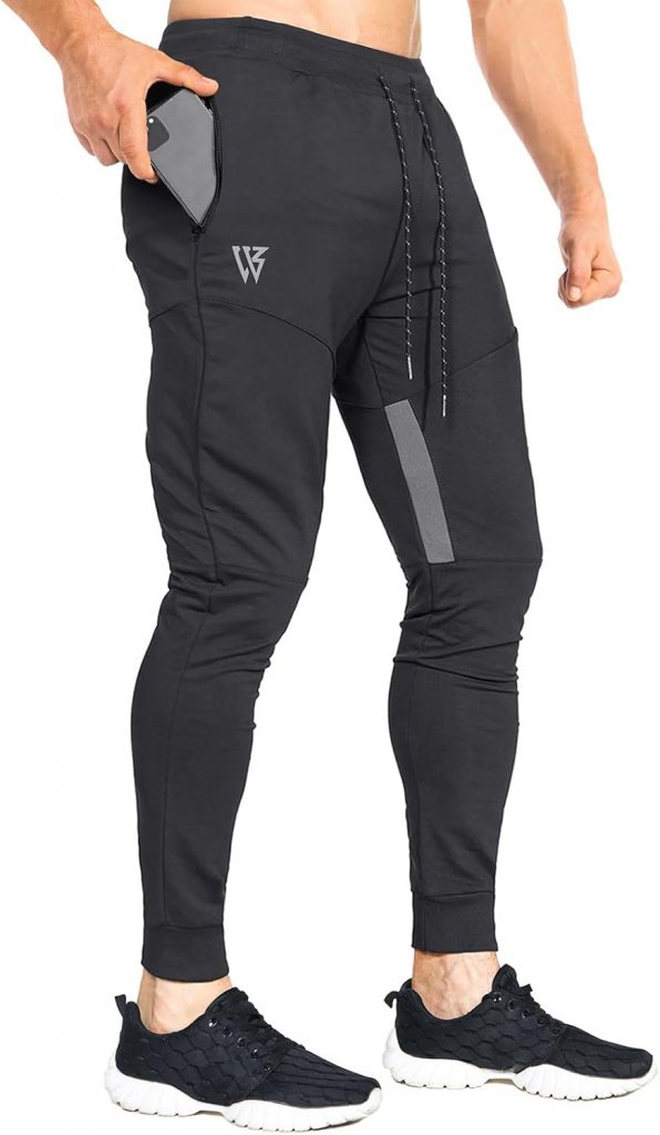 BROKIG Netz Gym Sporthose Herren Fitness Trainingshose Herren Lang Jogginghose…