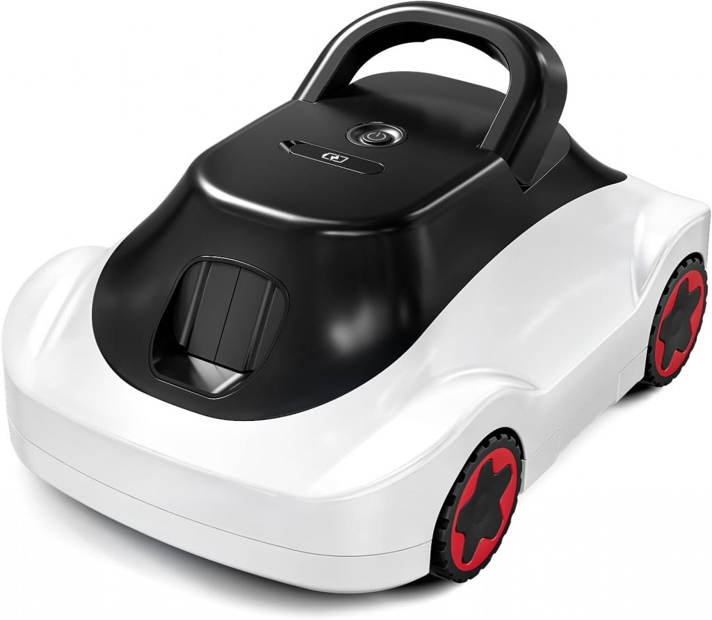 Poolroboter, Kabelloser Poolsauger Akku, Akku Poolroboter Kabellos, 180 Min Laufzeit, Starke Saugkraft, Intelligente…