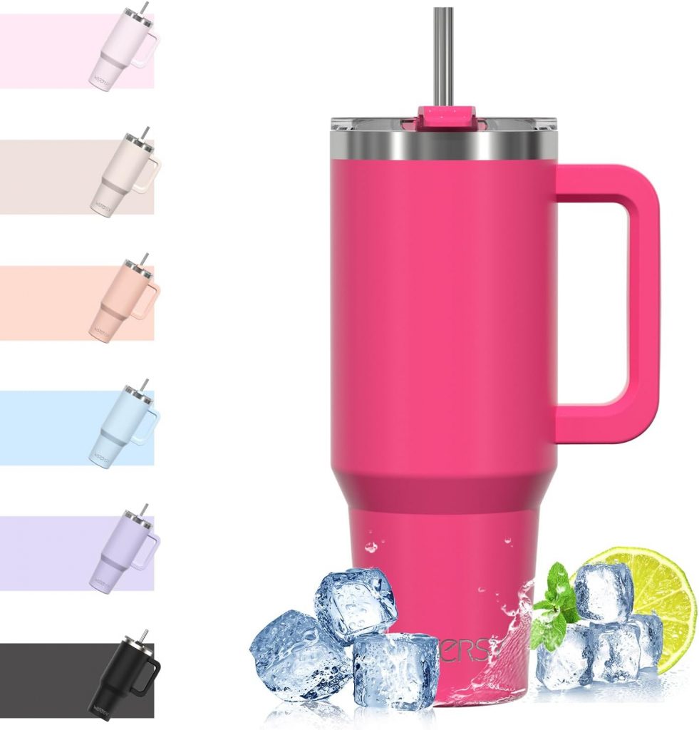 WATERSY 40oz Kaffeebecher to Go Thermobecher Doppelwandiger Edelstahl Vakuum…