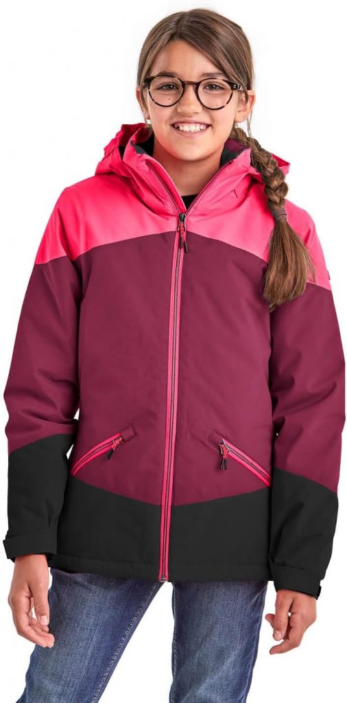 Killtec Mädchen Kow 195 Grls Jckt Outdoorjacke/Funktionsjacke mit Kapuze