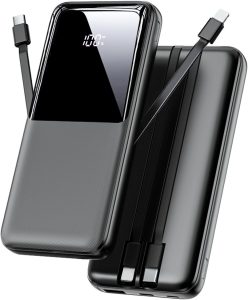 👑 Power Bank 26800mAh, 22,5W USB C Schnellladung Powerbank mit 3 Anschl&uuml;ssen & 2 integrierten Kabeln, Externer Akku Tragbares Ladeger&auml;t Kompatibel mit iPhone 17 16 15 14 13 Android, Schwarz22,77&euro; statt 36,75&euro; - 39,00 % 🔥🚚 Verkauft von YangLeChic und Versand durch Amazon1,442 Bewertungen: 4.3 / 5.0 ⭐️⭐️⭐️⭐️🛒 zu Amazon https://www.amazon.de/dp/B0G1STNDX6/?tag=preisfehlerheute-21