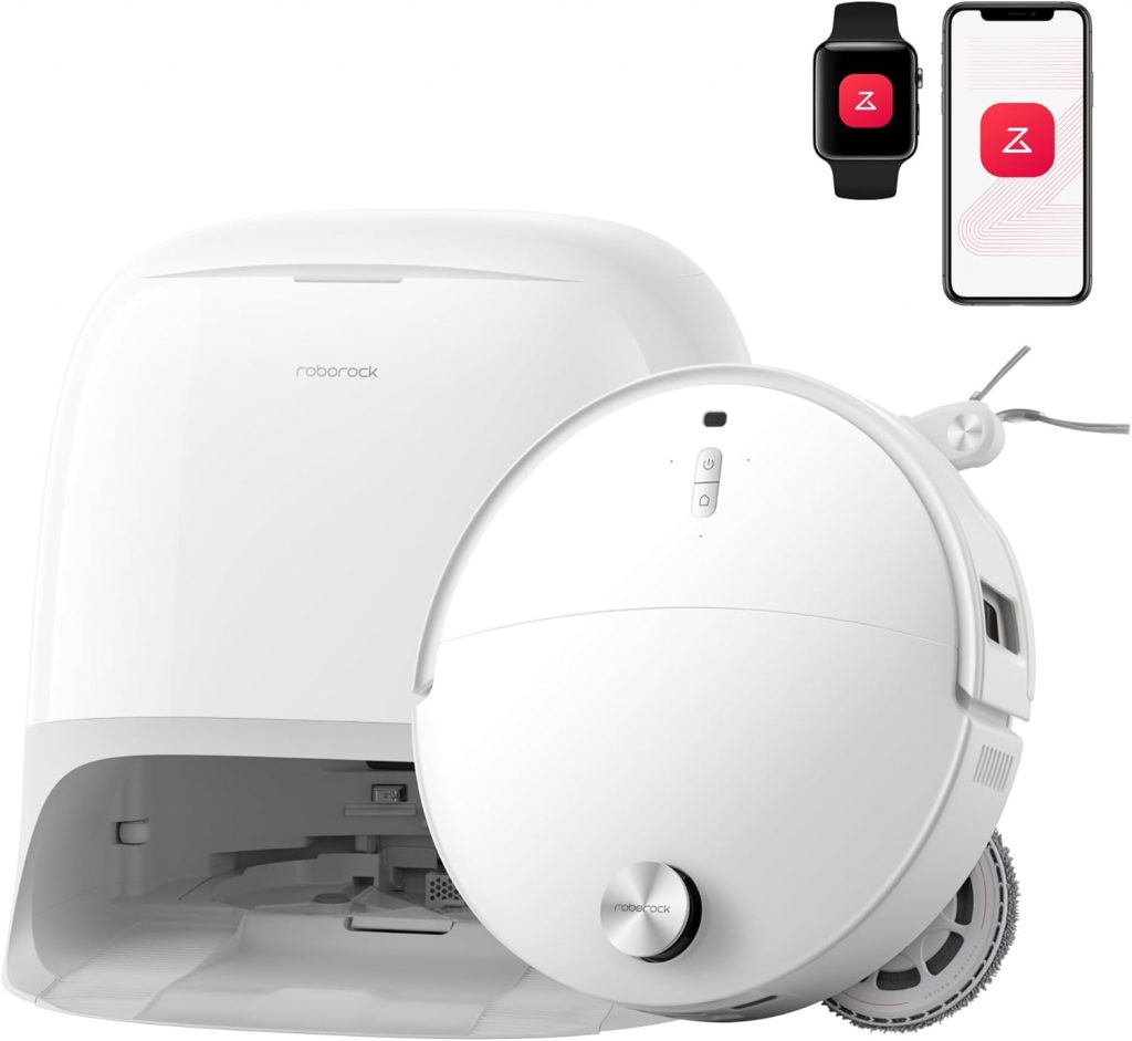 roborock Qrevo Curv 2 Pro Saugroboter mit Wischfunktion&Hebarem Wischmopp…