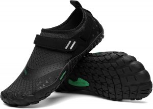 🤴 SAGUARO Herren Damen Barfußschuhe - Atmungsaktiv rutschfest Barfussschuhe - mit Breite Zehenbox und Zero-Drop Sohle,Gr.35-48 EU
