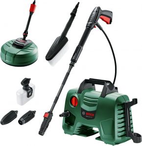 Bosch Home and Garden Hochdruckreiniger EasyAquatak 120 Premium Kit (1500 W, Haus-und Auto-Kit enthalten, max. Fördermenge: 350 l/h, im Karton) - Amazon Edition