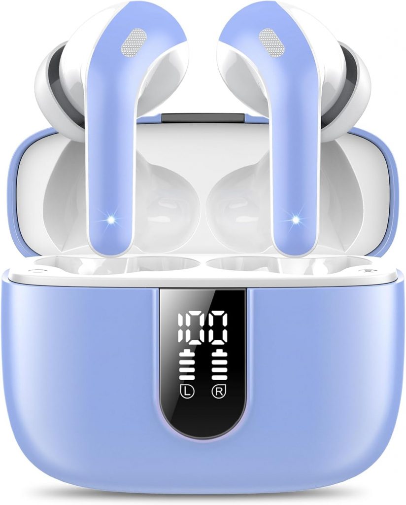 IKT Bluetooth Kopfhörer, In Ear Kopfhörer Kabellos Bluetooth 5.3 mit 50H Tiefer…