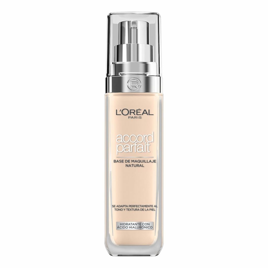 L'Oréal Paris, True Match Foundation, nahtlos verblendbar, mit Hyaluronsäure, vegane Formel, flüssige Textur…