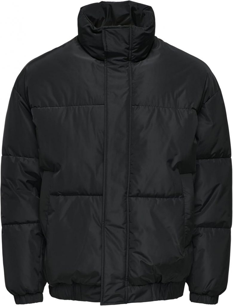 ONLY & SONS Herren Onsalpha Puffer Jacket OTW Noos, Black, x_l