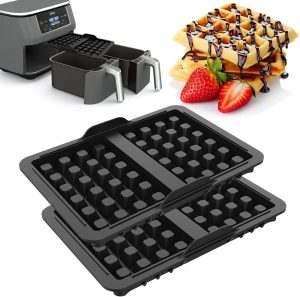🤴 ROMANVIC Ninja Heißluftfritteuse Zubehör,2 Stück Airfryer Zubehör mit Ninja AF