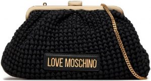 Love Moschino Damen Umhängetasche, Nero Umhängetasche, Nero