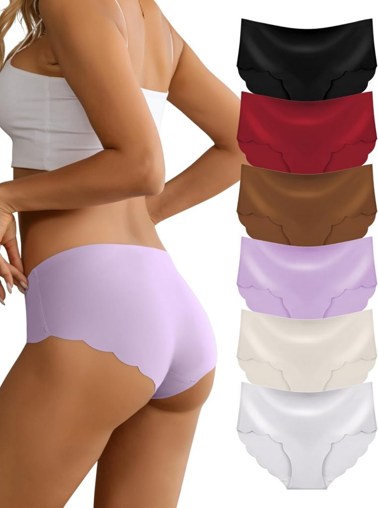 Unterhosen Damen Seamless Slips Nahtlo Hipster Unsichtbare Atmungsaktiv Bequeme Schlüpfer Unterwäsche Frauen