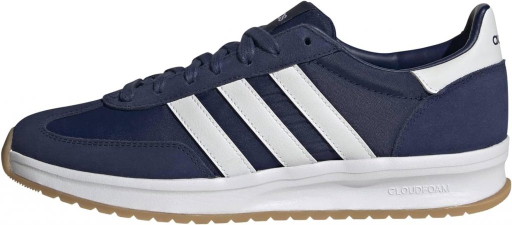 adidas Herren Run 70S 2.0 Shoes, Dark Blue/Cloud White/Cloud White, 39 1/3 EU