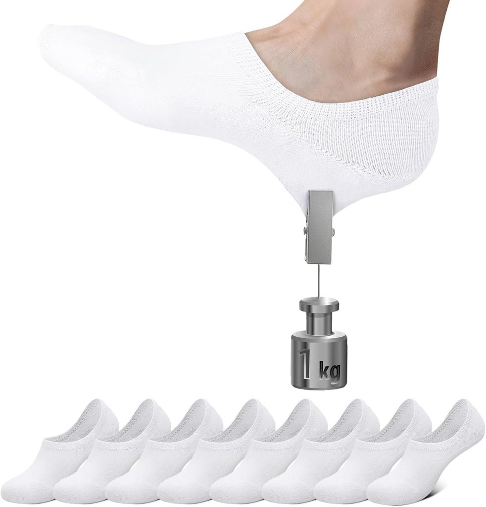 Falechay Sneaker Socken Damen Füsslinge Herren 8 Paar Sneakersocken Unsichtbare…